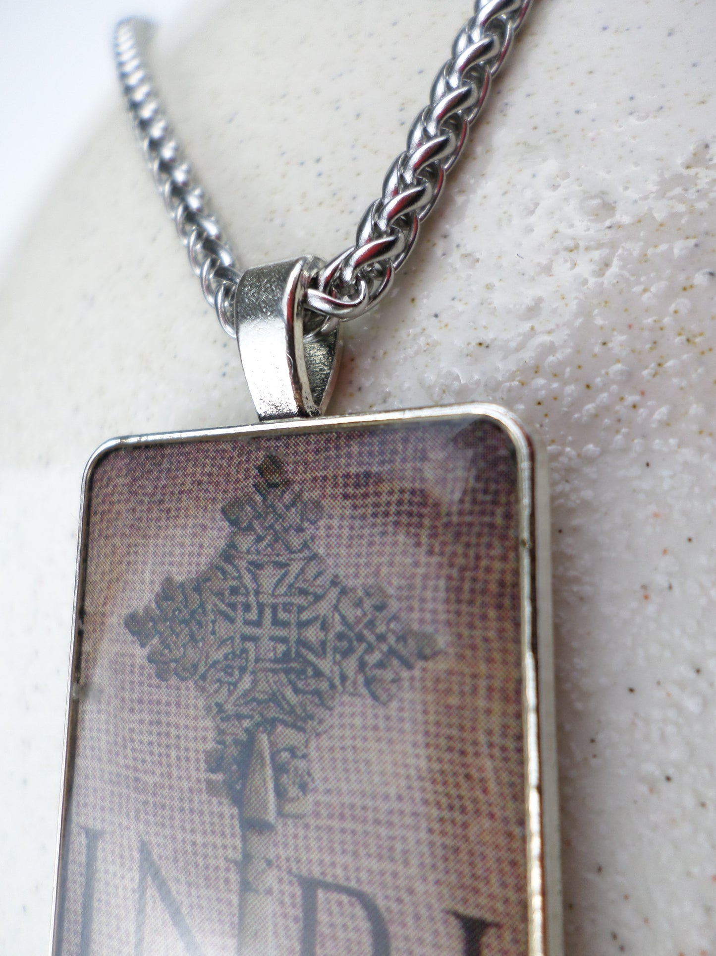 1-10015 *Rastafari Pendant and Chain - Ethiopian Orthodox Cross