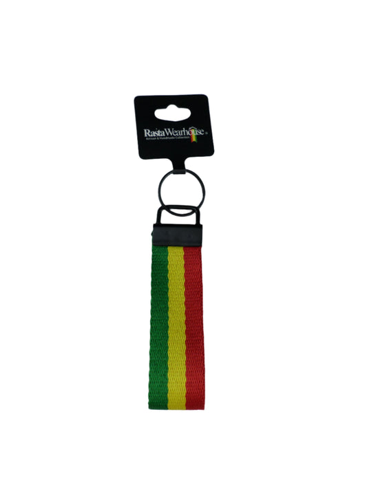1-20037 *Rastafari - Key Fob / Red, Yellow, Green