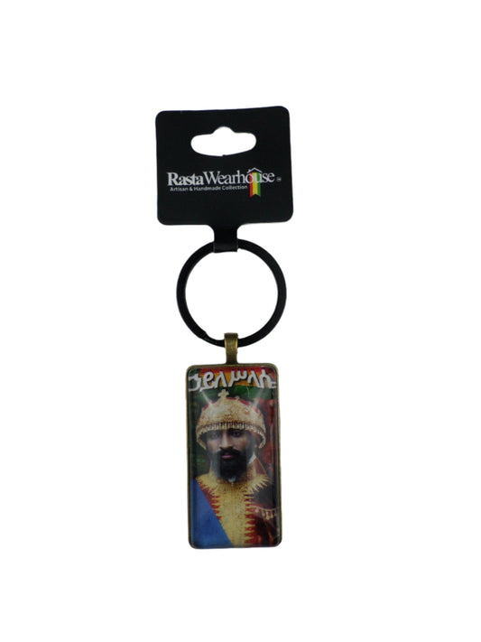 1-110049 *Rastafari Keychain - H.I.M. His Imperial Majesty of Ethiopia (Limited Edition)