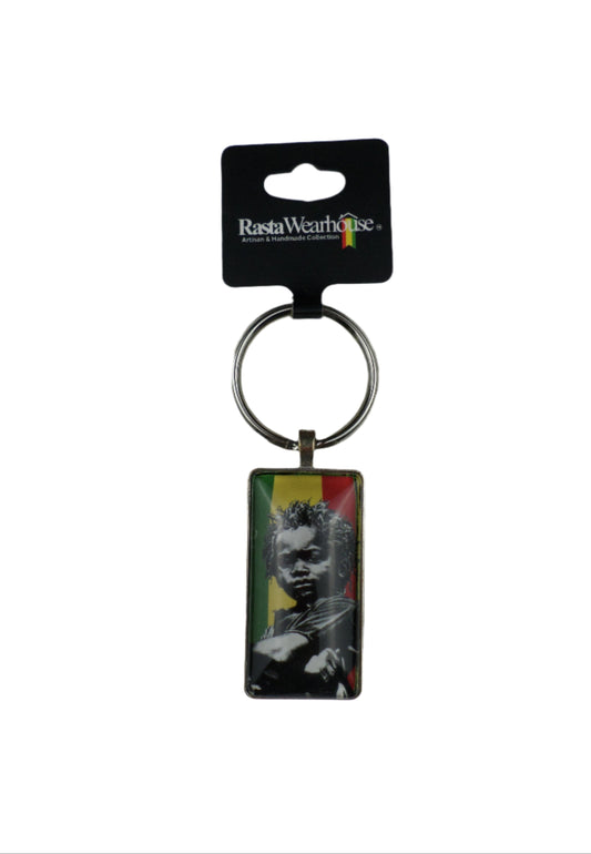 1-11016 *Rastafari Keychain with portrait of RASTA BABY