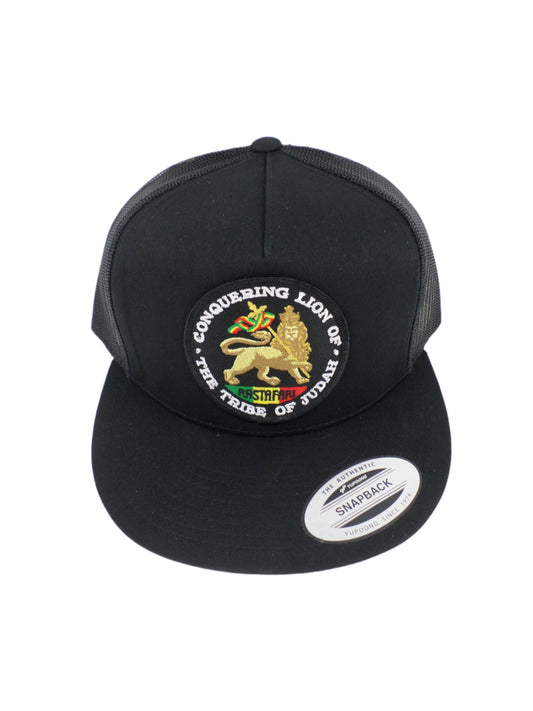 1-20060 Rasta Wearhouse Conquering Lion of Judah Embroidered Snapback