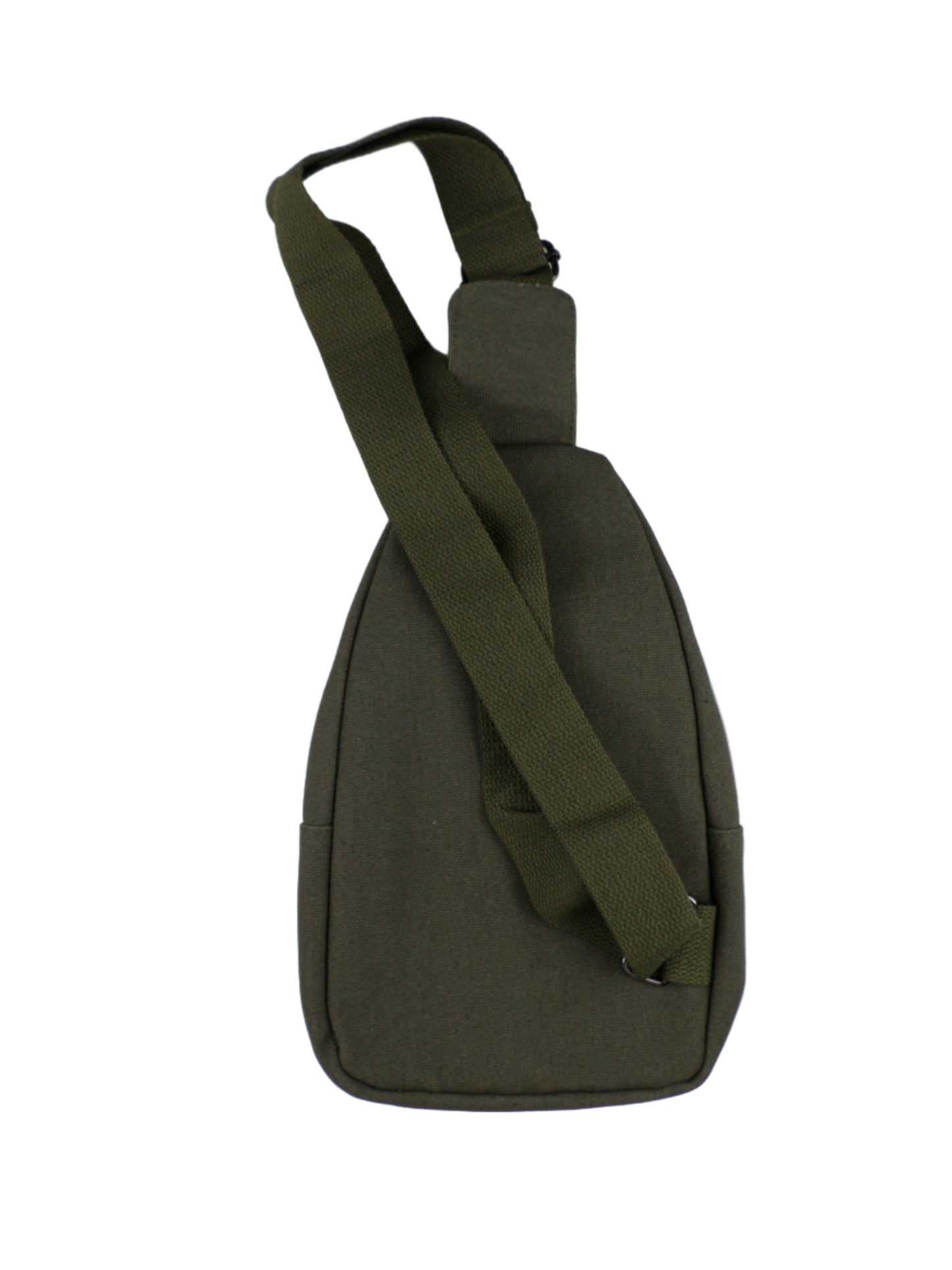 0-10044 Ankh (rd/blk/grn) - Crossbody bag with keychain charm (Olive)