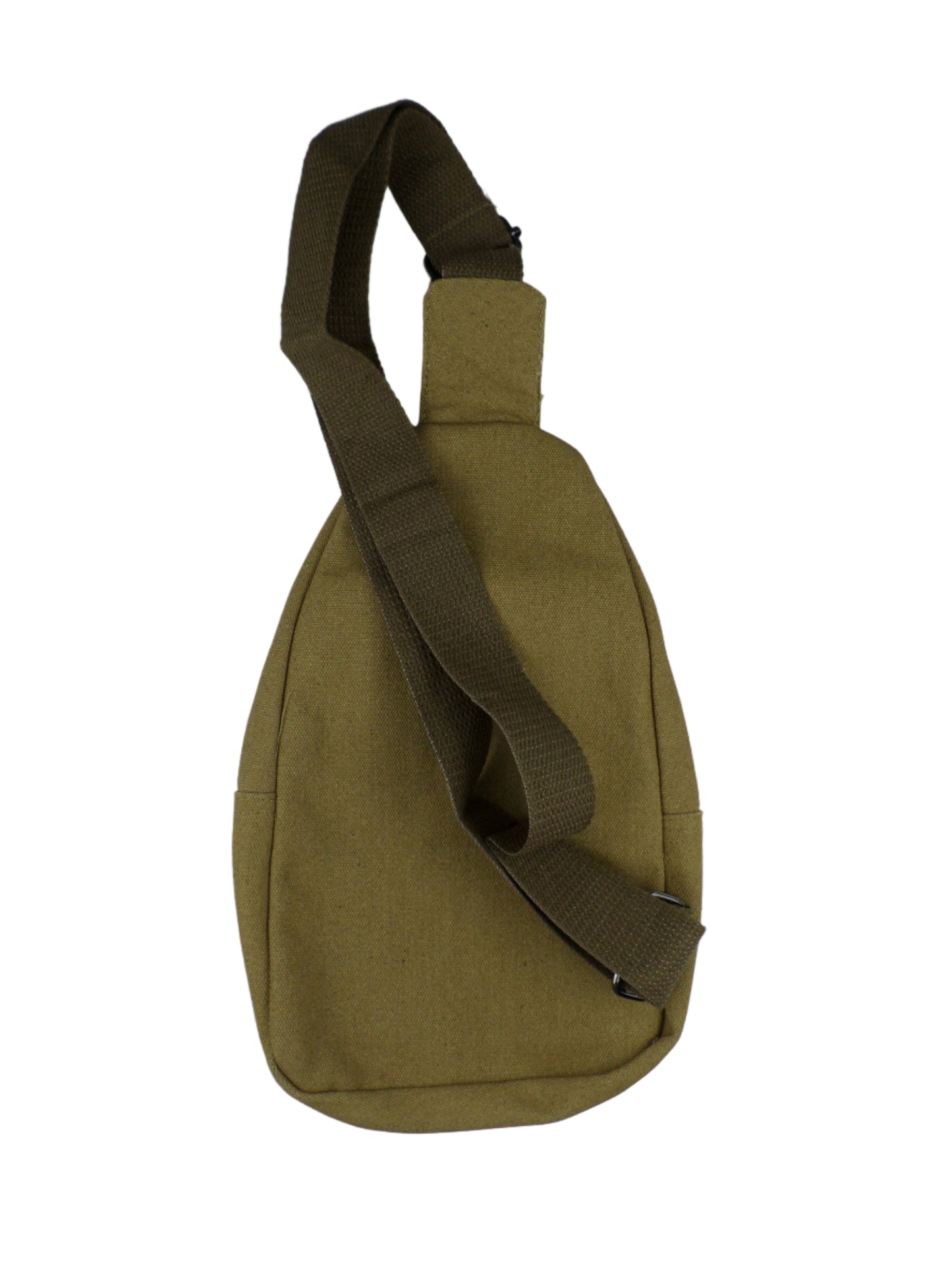 0-10045 Ankh (rd/blk/grn) Crossbody bag with keychain charm (Tan)