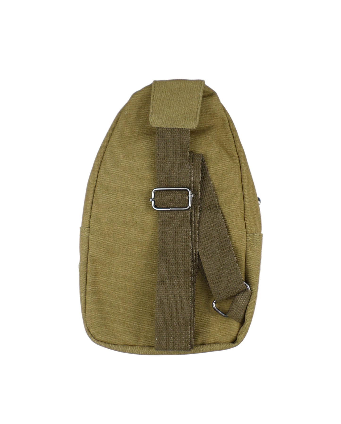 0-10049 Ankh (grn/yel/rd) - Crossbody bag with keychain charm (Tan)