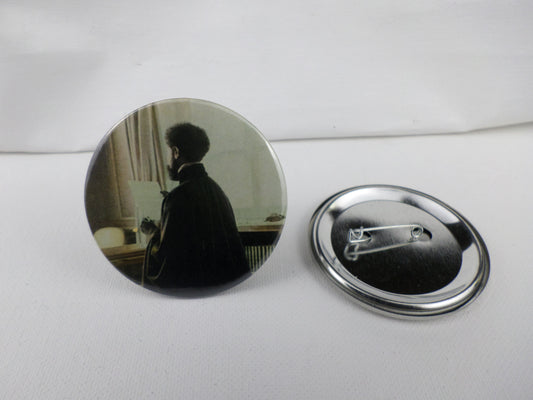 0-10030 Haile Selassie #30 Pin Button - 2.28 inch