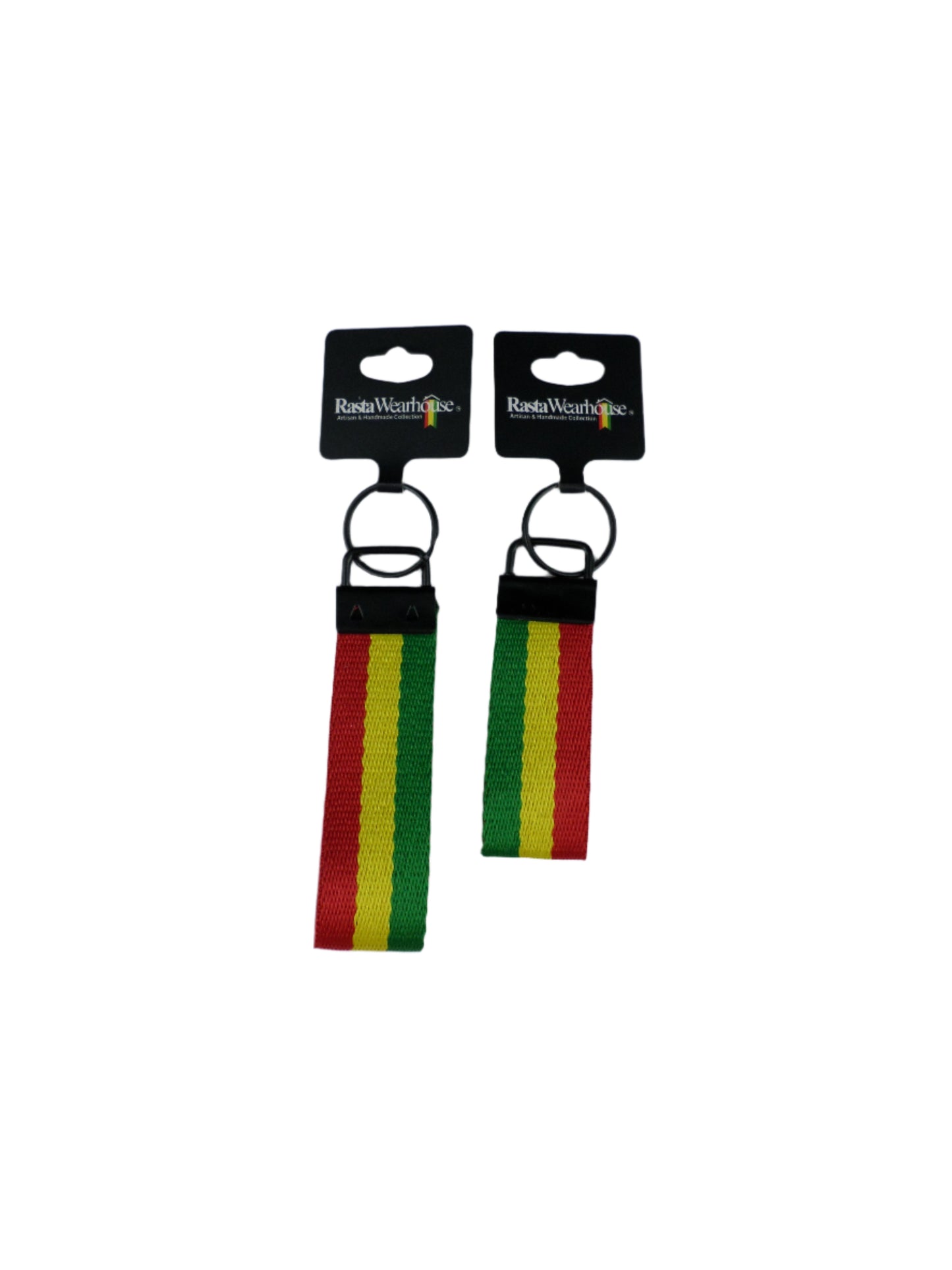 1-20037 *Rastafari - Key Fob / Red, Yellow, Green