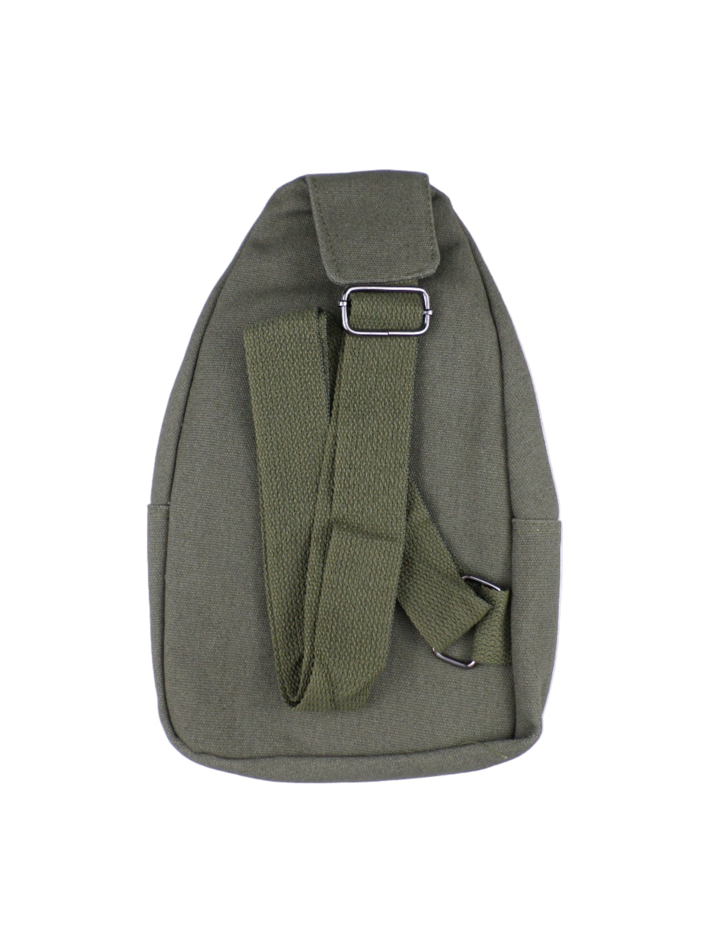 0-10046 Ankh (rd/yel/grn) - Crossbody bag with keychain charm  (Olive)