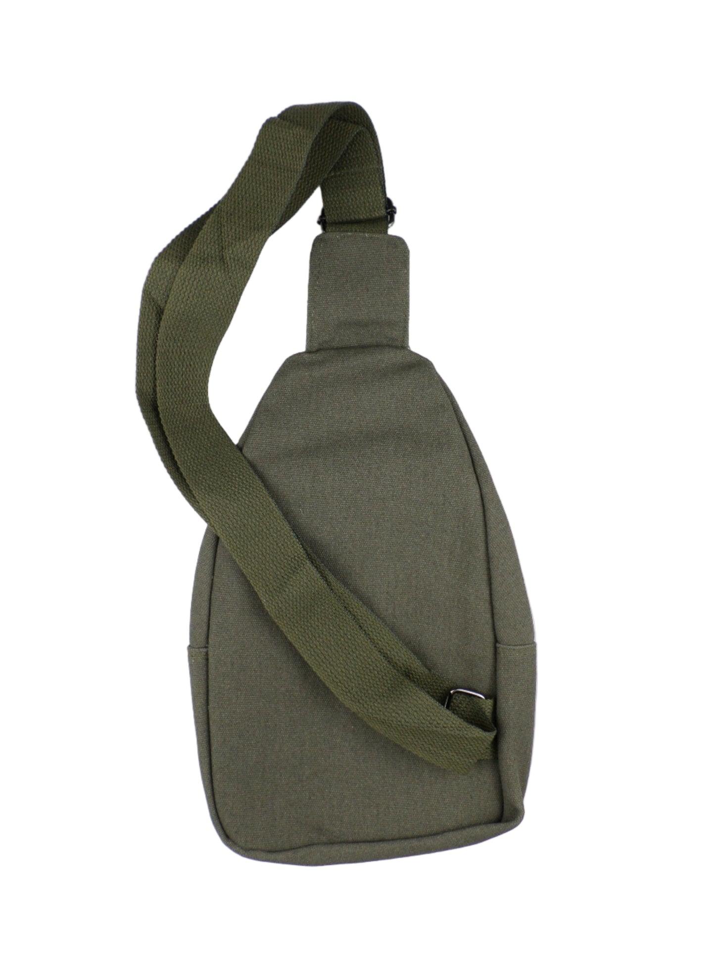 0-10046 Ankh (rd/yel/grn) - Crossbody bag with keychain charm  (Olive)