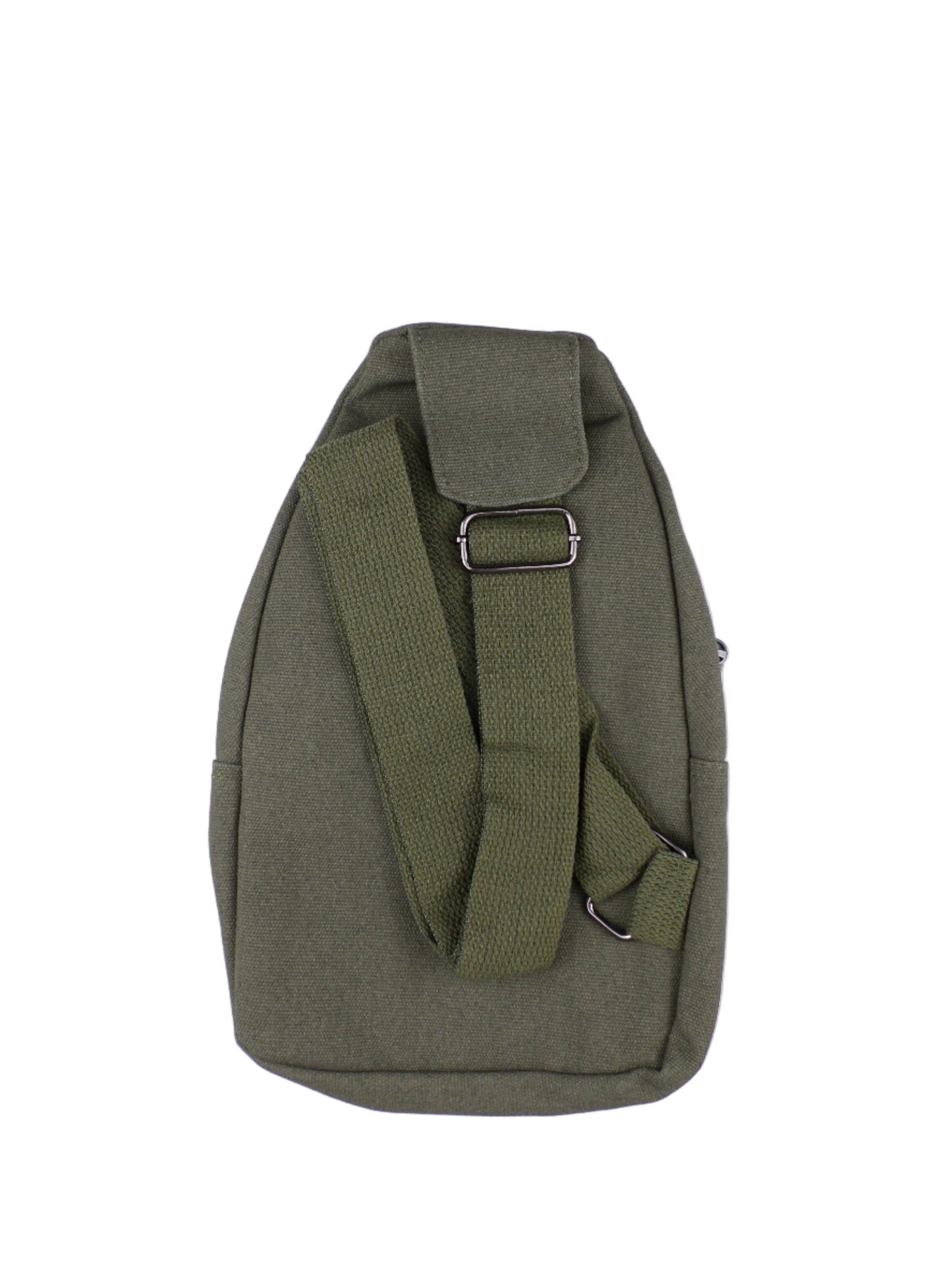 0-10048 Ankh (grn/yel/rd)  - Crossbody bag with keychain charm  (Olive)
