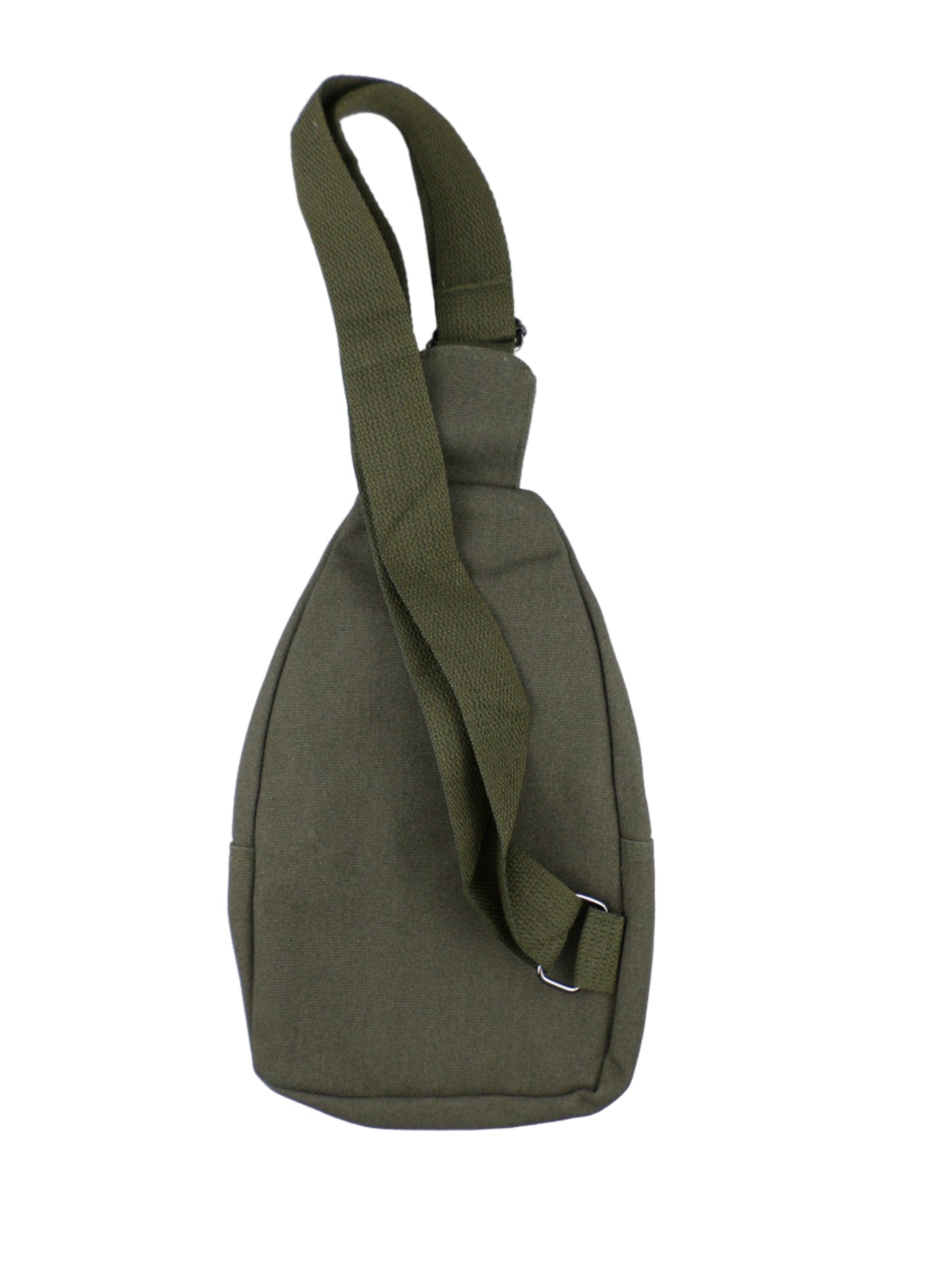 0-10048 Ankh (grn/yel/rd)  - Crossbody bag with keychain charm  (Olive)