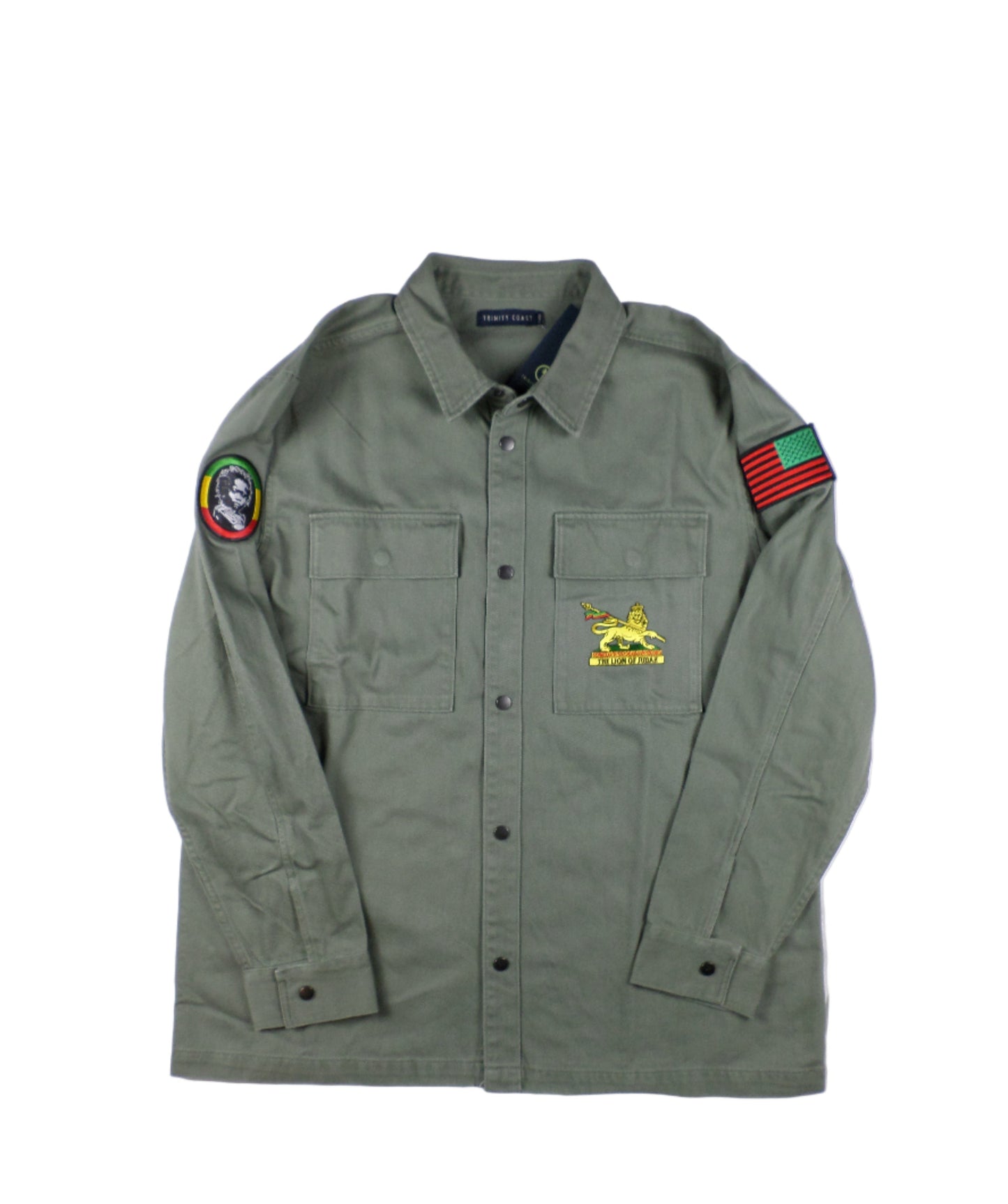 0-10041 Rastafarian Military Jacket RW01