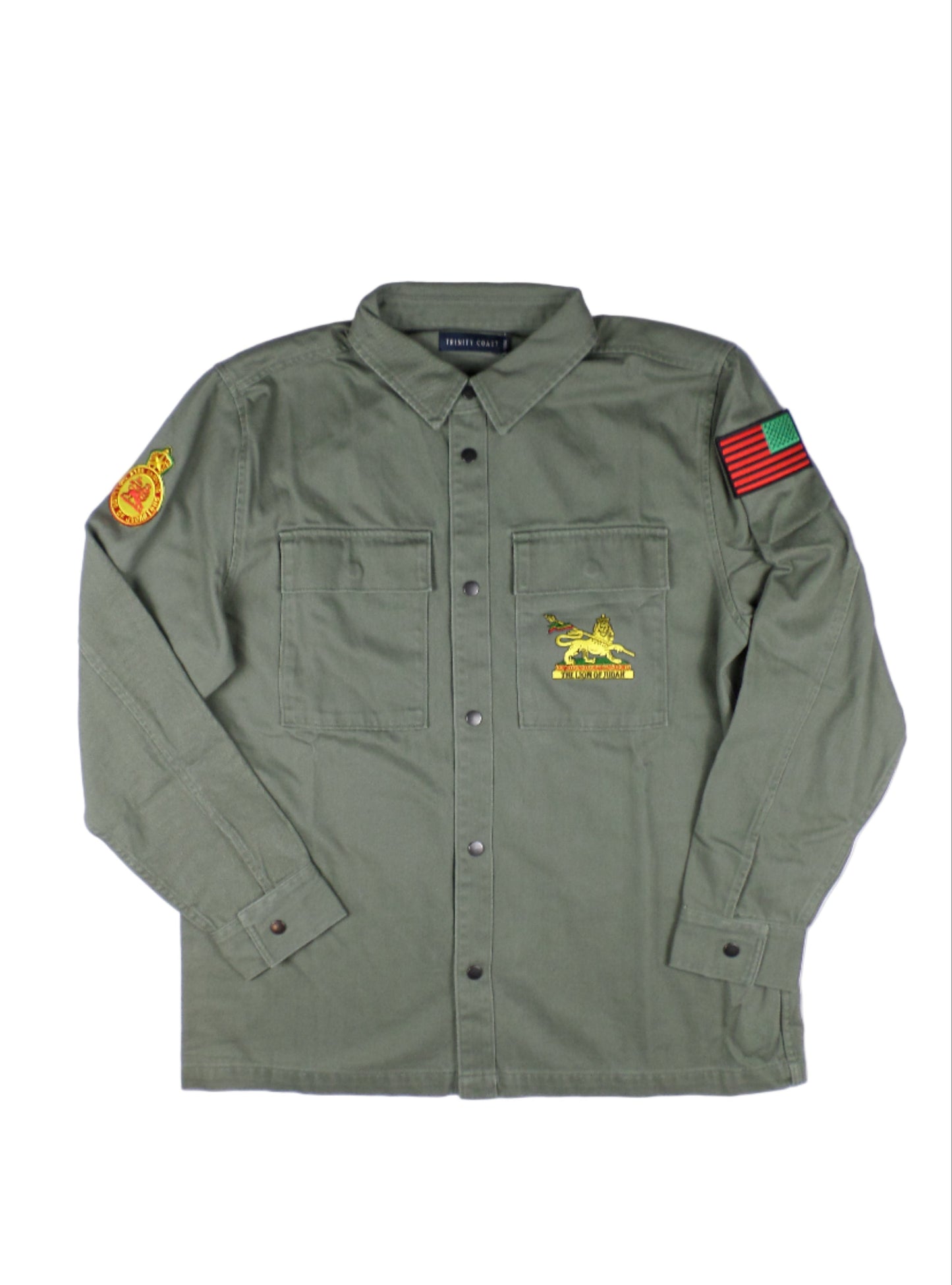 0-10039 Rastafarian Military Jacket RW03