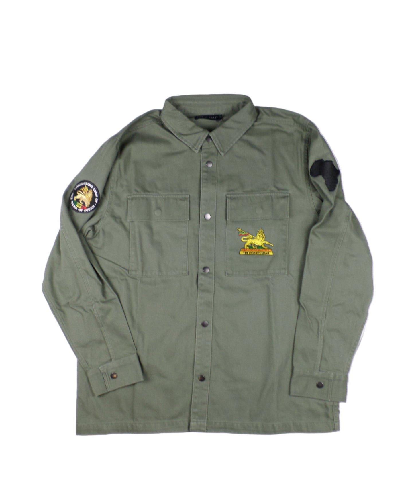 0-10038 Rastafarian Military Jacket RW04