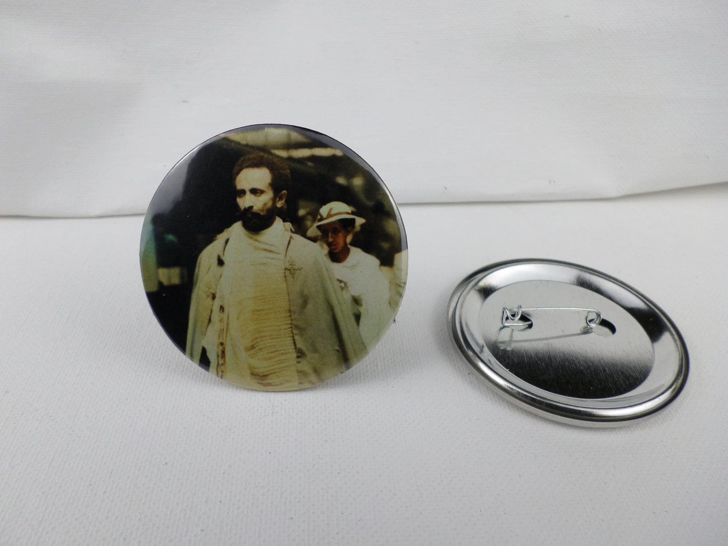 0-10031 Haile Selassie #31  Pin Button - 2.28 inch