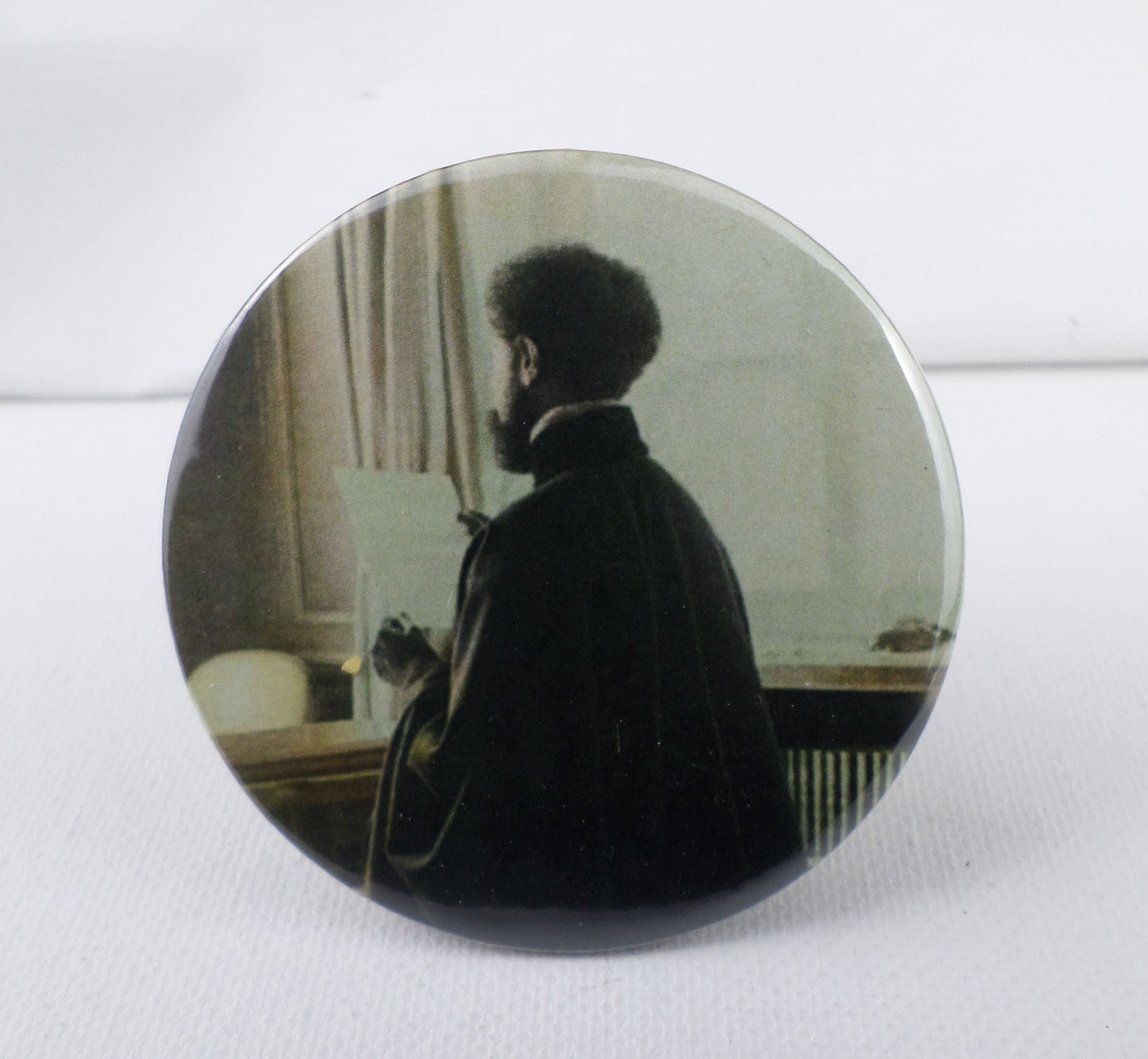 0-10030 Haile Selassie #30 Pin Button - 2.28 inch