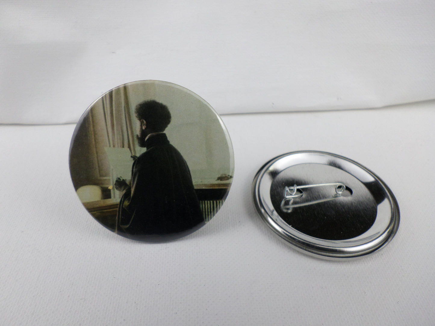 0-10030 Haile Selassie #30 Pin Button - 2.28 inch